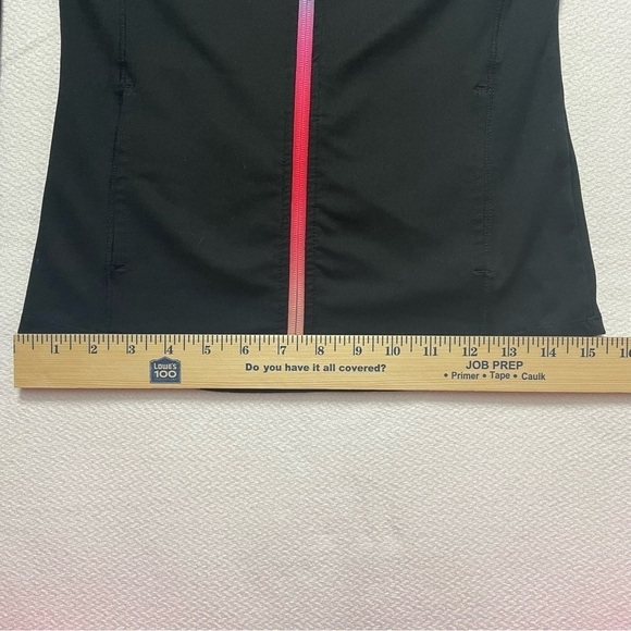 DSG Black Athletic Jacket Rainbow Zipper Girl’s Size Small (8-9) - Picture 6 of 10